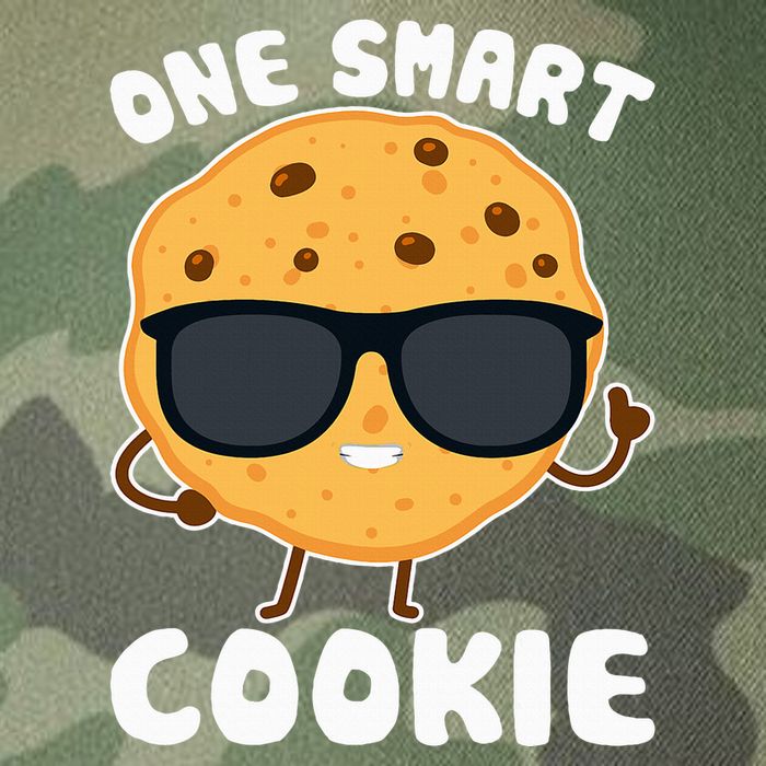 One Smart Cookie Funny Cookies Design Costume Legacy Tie Dye Trucker Hat