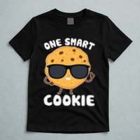 One Smart Cookie Funny Cookies Design Costume T-Shirt