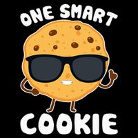 One Smart Cookie Funny Cookies Design Costume Backpack