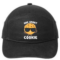 One Smart Cookie Funny Cookies Design Costume 7-Panel Snapback Hat