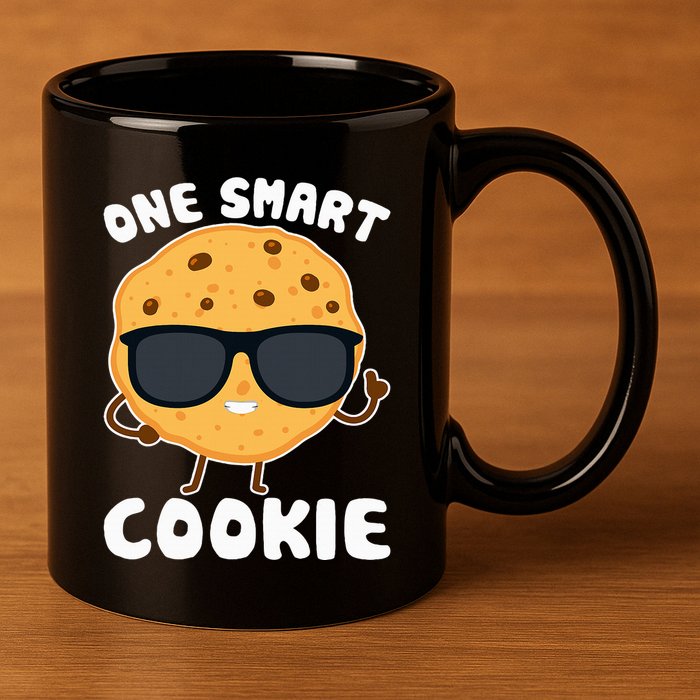 One Smart Cookie Funny Cookies Design Costume 11oz C Handle Ceramic Mug