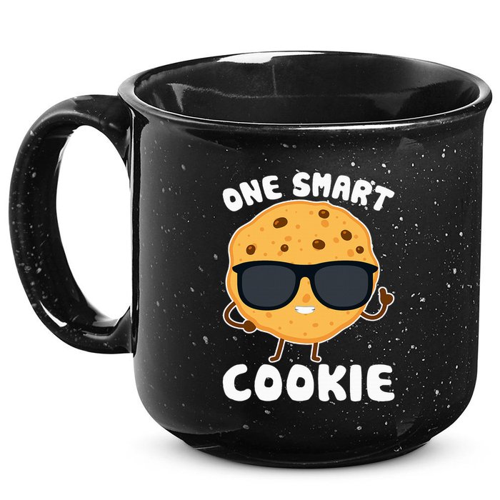 One Smart Cookie Funny Cookies Design Costume 15oz Campfire Ceramic Mug