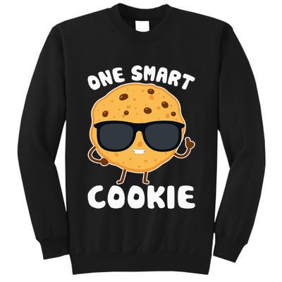 One Smart Cookie Funny Cookies Design Costume Tall Sweatshirt