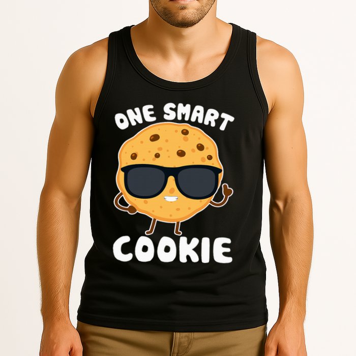 One Smart Cookie Funny Cookies Design Costume Tank Top