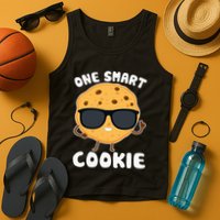 One Smart Cookie Funny Cookies Design Costume Tank Top
