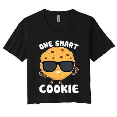 One Smart Cookie Funny Cookies Design Costume Crop Top