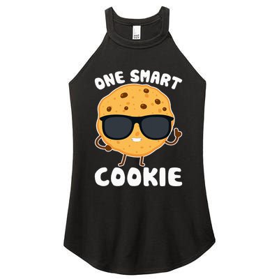 One Smart Cookie Funny Cookies Design Costume Women's Perfect Tri Rocker Tank