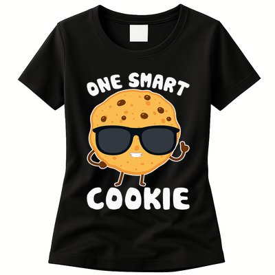 One Smart Cookie Funny Cookies Design Costume Womens T-Shirt