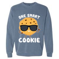 One Smart Cookie Funny Cookies Design Costume Garment-Dyed Sweatshirt