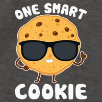 One Smart Cookie Funny Cookies Design Costume Vector Backpack