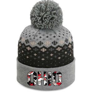 Ohio State Camo The Baniff Cuffed Pom Beanie