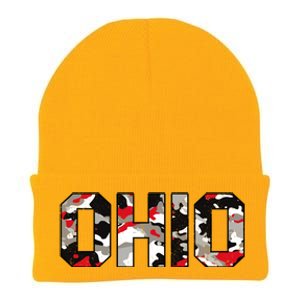 Ohio State Camo Knit Cap Winter Beanie