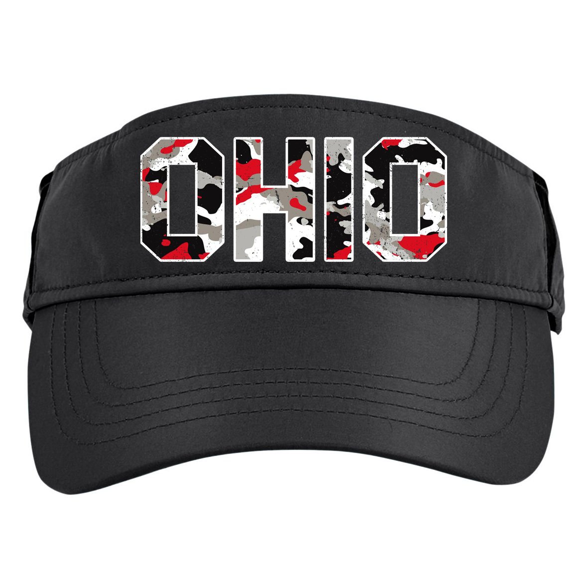 Ohio State Camo Adult Drive Performance Visor