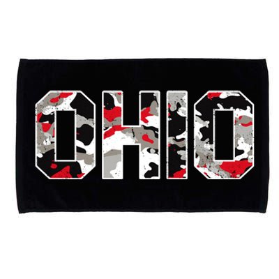 Ohio State Camo Microfiber Hand Towel