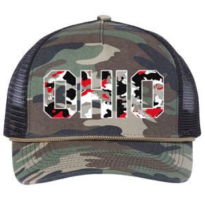 Ohio State Camo Retro Rope Trucker Hat Cap