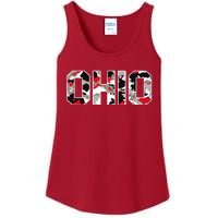 Ohio State Camo Ladies Essential Tank