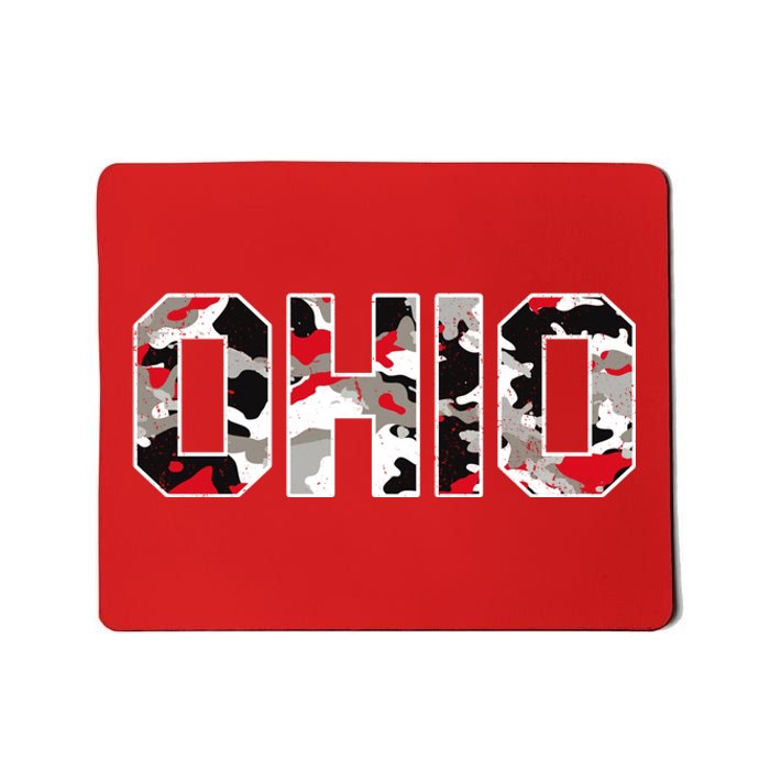 Ohio State Camo Mousepad