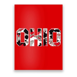 Ohio State Camo Poster