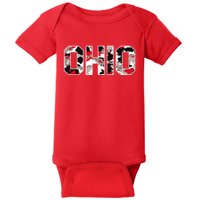 Ohio State Camo Baby Bodysuit