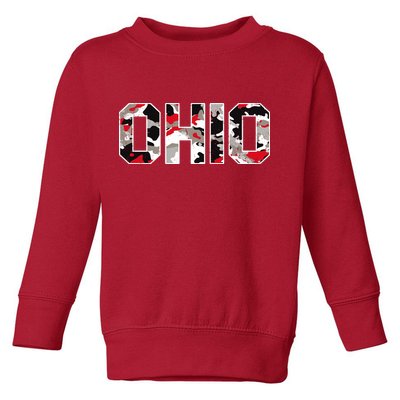 Ohio State Camo Toddler Sweatshirt
