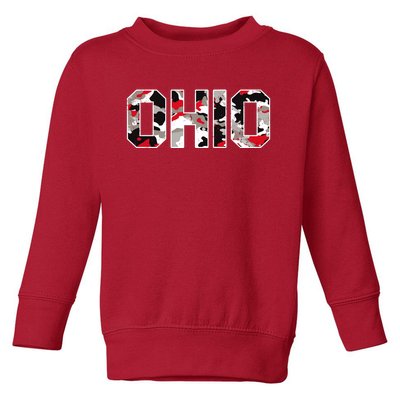 Ohio State Camo Toddler Sweatshirt