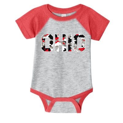 Ohio State Camo Infant Baby Jersey Bodysuit