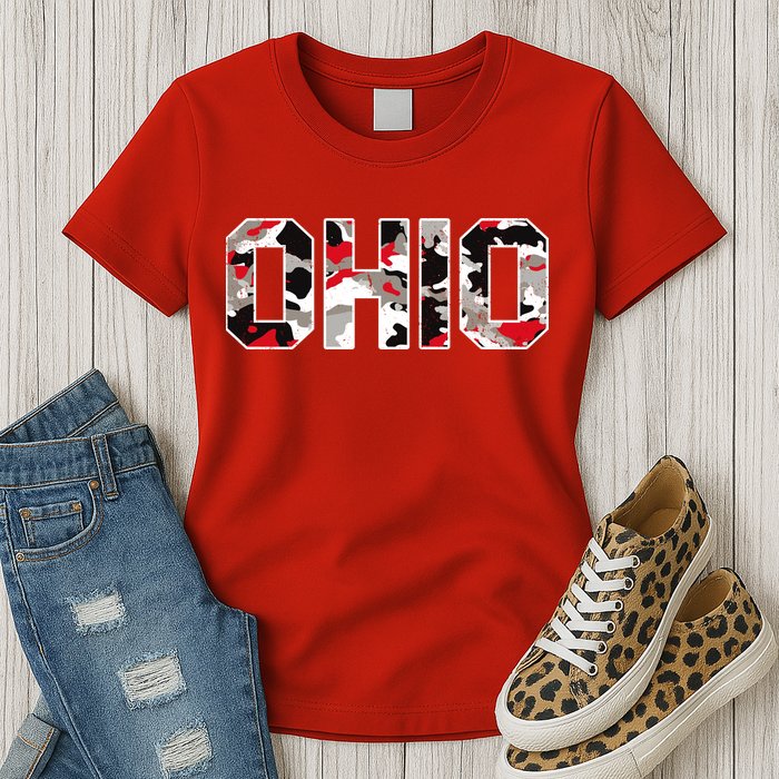 Ohio State Camo Womens T-Shirt