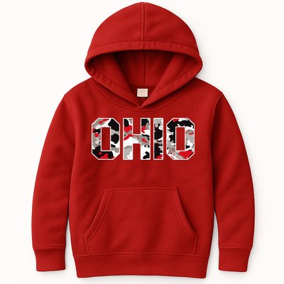 Ohio State Camo Kids Hoodie