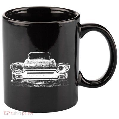 Old School Cars 70S 11oz C Handle Ceramic Mug