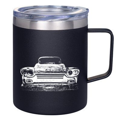Old School Cars 70S 12oz Stainless Steel Coffee Mug