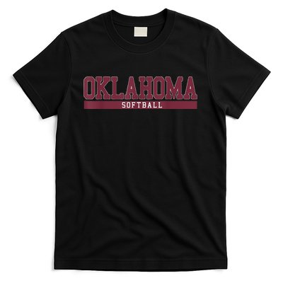 Oklahoma Softball Coach Outfit Softball Player T-Shirt