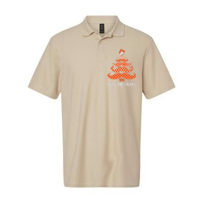 Oklahoma State Cowboys Mustache Christmas Tree Fear The Stache Beard Softstyle Adult Sport Polo