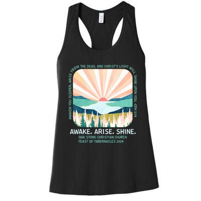 Oak Stone Christian Church Lover Women's Racerback Tank