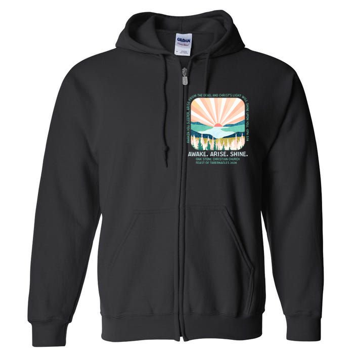 Oak Stone Christian Church Lover Full Zip Hoodie