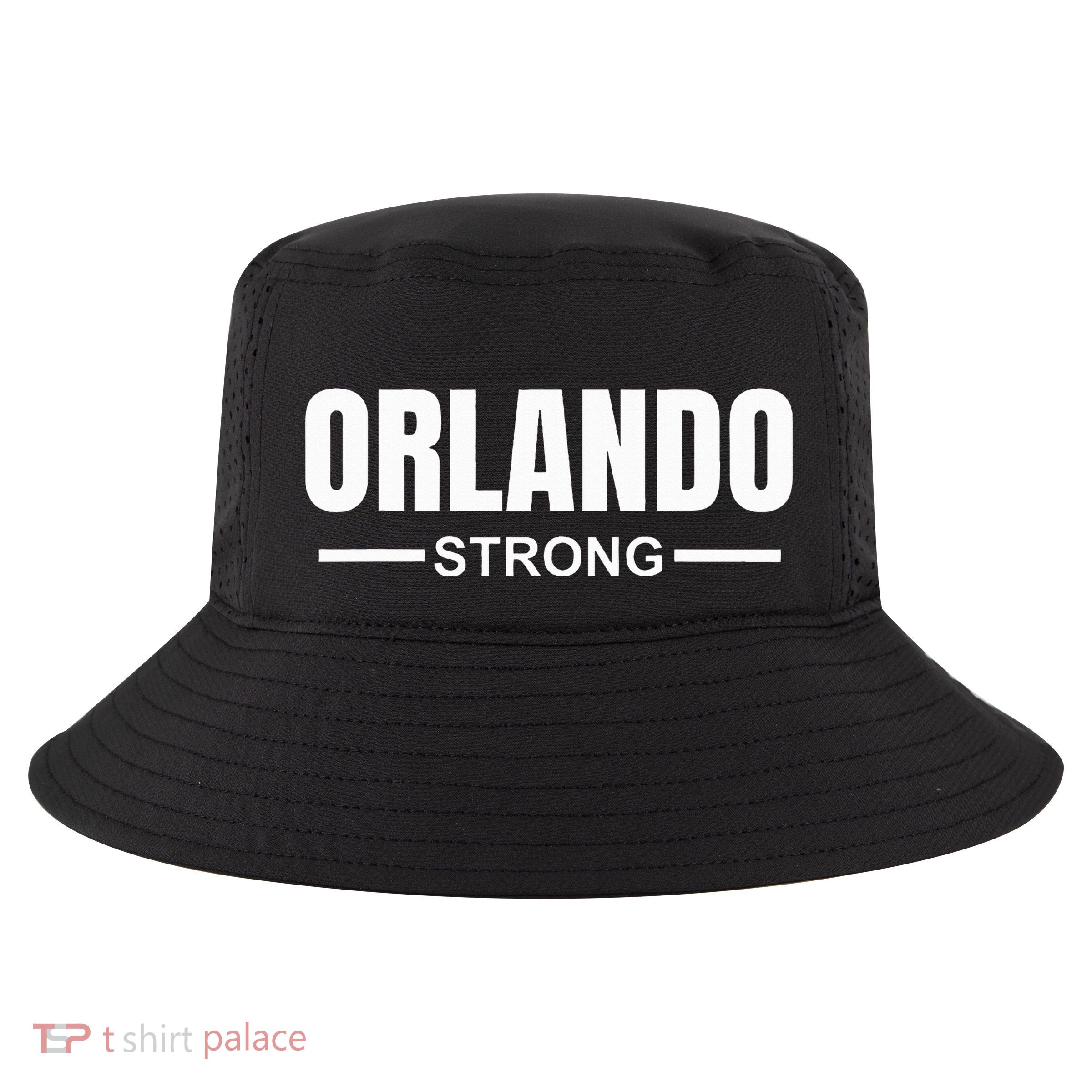 Orlando Strong Community Strength Prayer & Support Florida Cool Comfort Performance Bucket Hat