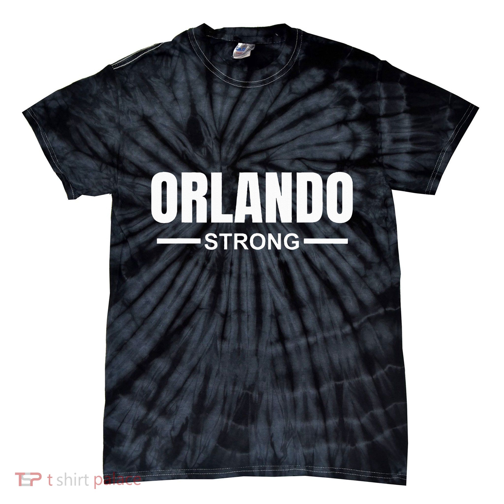 Orlando Strong Community Strength Prayer & Support Florida Tie-Dye T-Shirt
