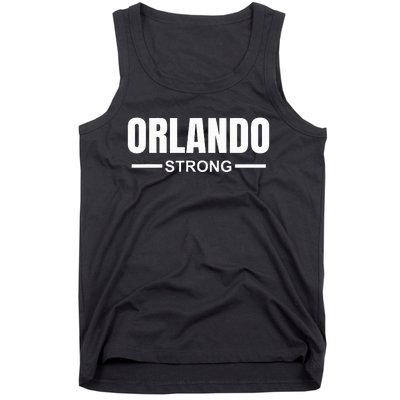 Orlando Strong Community Strength Prayer & Support Florida Tank Top