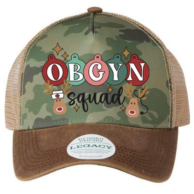 Obgyn Squad Christmas Delivery Ob Nurse Medical Assistant Gift Legacy Tie Dye Trucker Hat