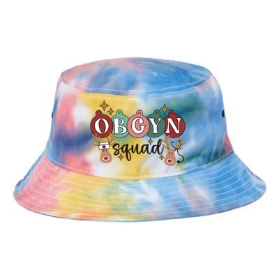 Obgyn Squad Christmas Delivery Ob Nurse Medical Assistant Gift Tie Dye Newport Bucket Hat