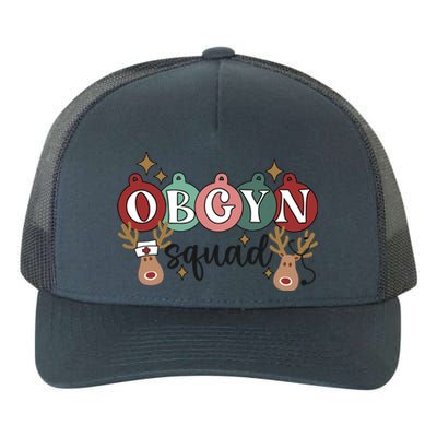 Obgyn Squad Christmas Delivery Ob Nurse Medical Assistant Gift Yupoong Adult 5-Panel Trucker Hat