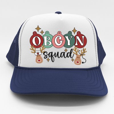 Obgyn Squad Christmas Delivery Ob Nurse Medical Assistant Gift Trucker Hat