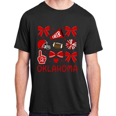 Oklahoma Sister Coquette Bow Cute Adult ChromaSoft Performance T-Shirt