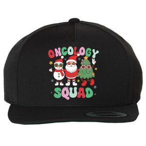 Oncology Squad Christmas Retro Professional Cancer Sleigher Gift Wool Snapback Cap