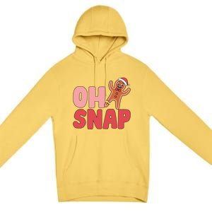 Oh Snap Christmas Funny Premium Pullover Hoodie