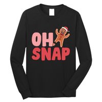 Oh Snap Christmas Funny Long Sleeve Shirt