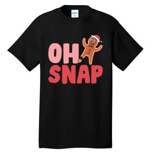 Oh Snap Christmas Funny Tall T-Shirt