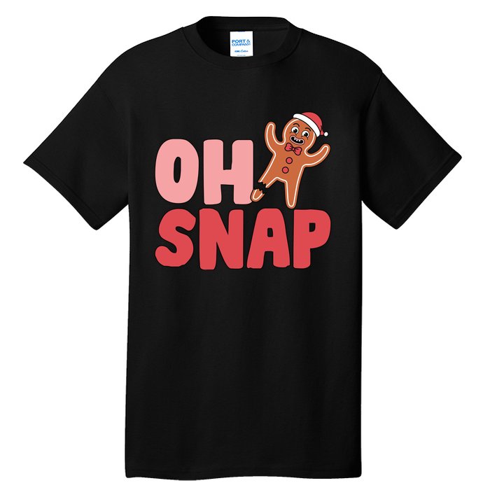 Oh Snap Christmas Funny Tall T-Shirt