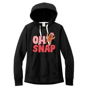 Oh Snap Christmas Funny Women's Fleece Hoodie