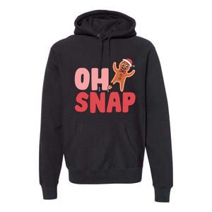 Oh Snap Christmas Funny Premium Hoodie