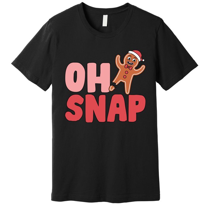 Oh Snap Christmas Funny Premium T-Shirt